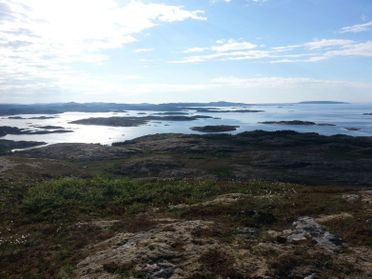 Vakker natur ved havet