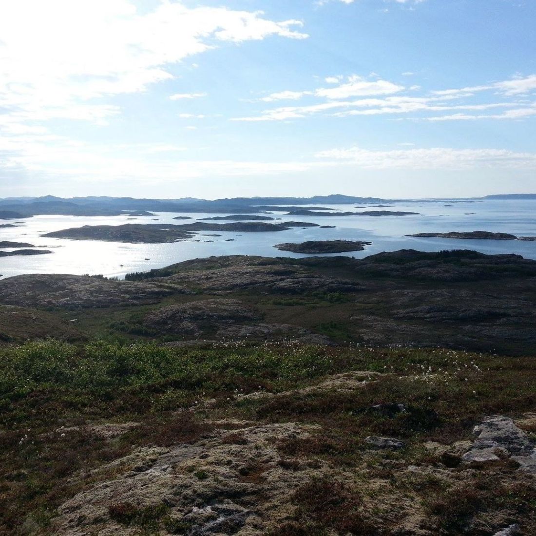Vakker natur ved havet